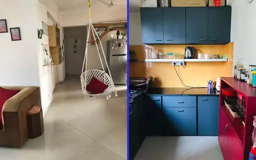 3 BHK Fully Furnished Flat for Rent in Sankalpa New Town-CT1002-Im1248